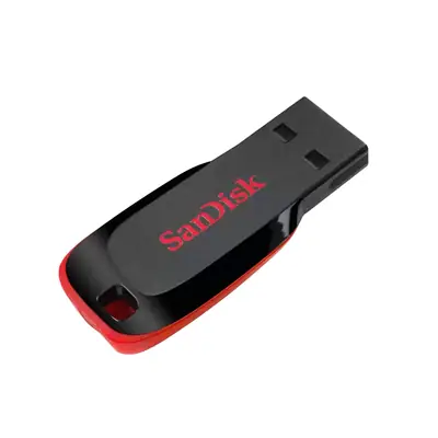 Pendrive 64Gb Usb 2.0 Sandisk Cruzer Blade