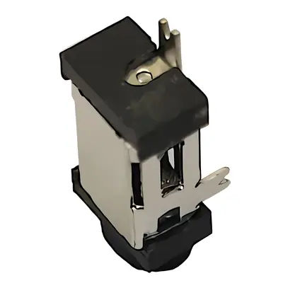 Vista lateral de Pin De Carga Para Notebook 2,5X0,7Mm Pin Central Dc-012C