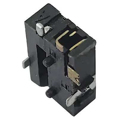 Vista lateral de Pin De Carga Para Notebook 2,5X0,7Mm Pin Central Dc-017A