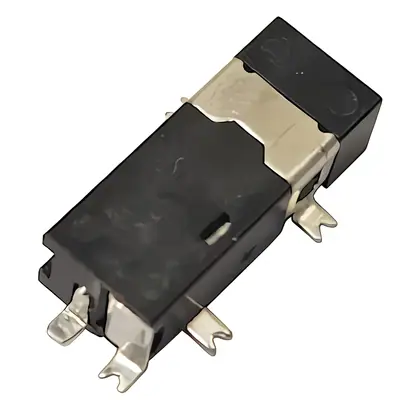 Vista lateral de Pin De Carga Para Notebook 2,5X0,7Mm Pin Central Dc-016B