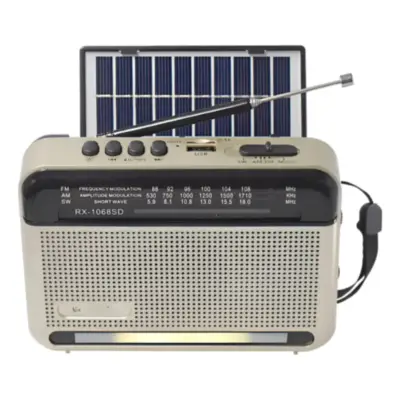Radio Am/Fm Daihatsu D-RP60PRO Usb Recargable Bluetooth Mp3 Panel Solar
