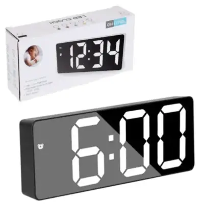 Detalles accesorios de Reloj Despertador Digital Led GH-0712L