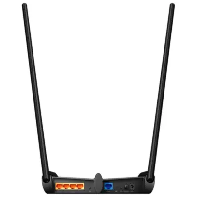 Vista lateral de Router Wifi 300Mbps 4Pto 2Ant 9Dbi Tp-Link Tl-Wr841Hp High Power