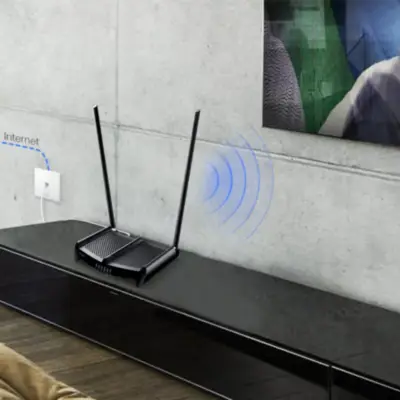 Detalles accesorios de Router Wifi 300Mbps 4Pto 2Ant 9Dbi Tp-Link Tl-Wr841Hp High Power