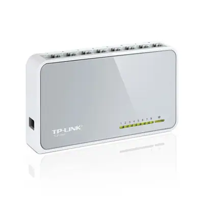Detalles accesorios de Switch 8 Puertos 10/100 Tp-Link Tl-Sf1008D