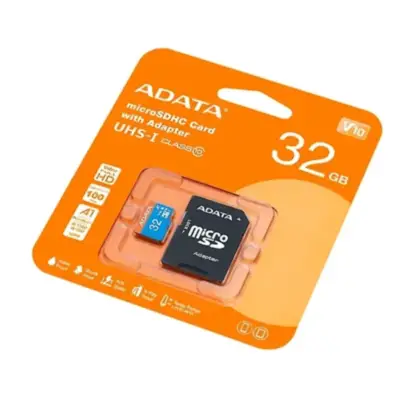 Detalles accesorios de Memoria MicroSD 32Gb Adata Premier C/Adaptador