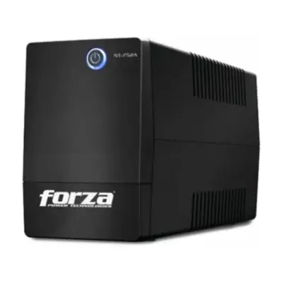 Vista lateral de Ups 750Va 4 Tomas 220V Forza Ineractive Nt-752A