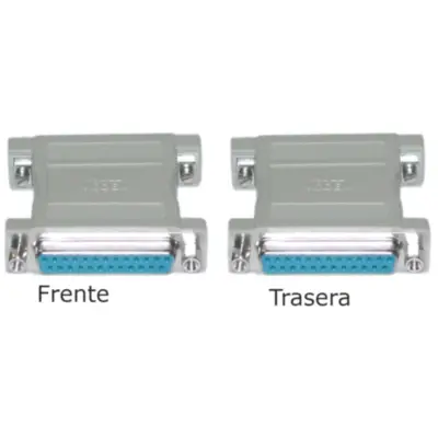 Detalles accesorios de Adaptador Db25 Hembra-Hembra