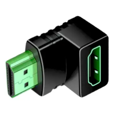 Vista lateral de Adaptador Hdmi 90 Grados Macho-Hembra (Modelo 4)