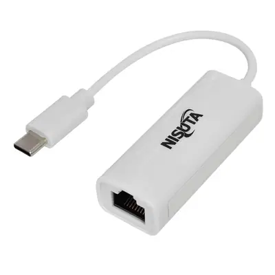 Adaptador Red Rj45 Usb-C 10/100 Mbps Nisuta Nscouscr