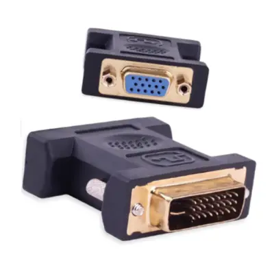 Detalles accesorios de Adaptador Dvi-D Macho 24+1 / Vga (Hd-15) Hembra (No Es Un Conversor Ver Nota)