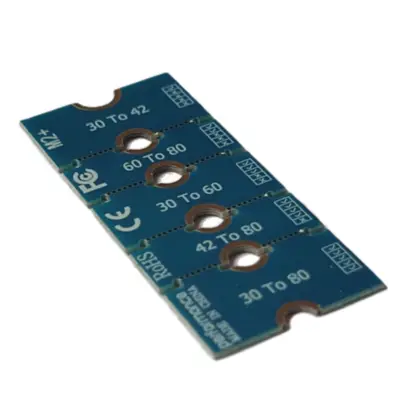 Detalles accesorios de Adaptador para montaje discos SSD M.2 2230 2242 2260 en 2280
