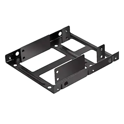 Vista lateral de Adaptador Montaje P/ 2 Discos De 2,5 En Bahia De 3,5