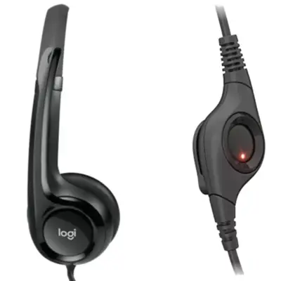 Detalles accesorios de Auricular Usb Con Microfono Logitech H390