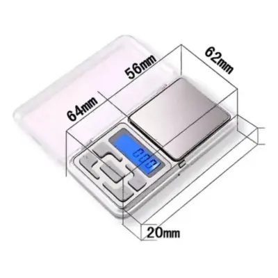 Detalles accesorios de Balanza digital de bolsillo hasta 500g Madison MH-500