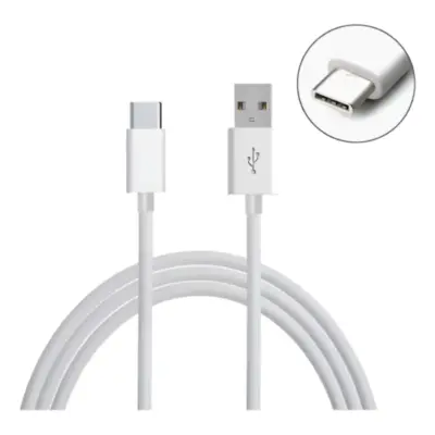 Cable Usb C Macho / A Macho 2 M Carga Rapida Blanco