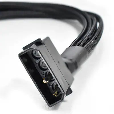 Detalles accesorios de Cable P/Cooler Molex Macho A 3/4 Pin (X4) Macho