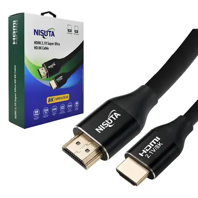 Detalles accesorios de Cable Hdmi Macho - Macho 3 Mts V2.1 8K Nisuta