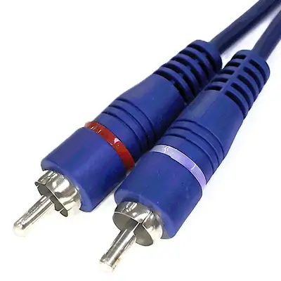 Detalles accesorios de Cable Miniplug 3,5 Estereo Macho-Rca Macho Doble 0,9 Mts Lujo