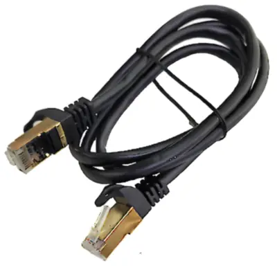 Vista lateral de Cable De Red Patchcord Rj45 4 Mts Cat 7 Arwen