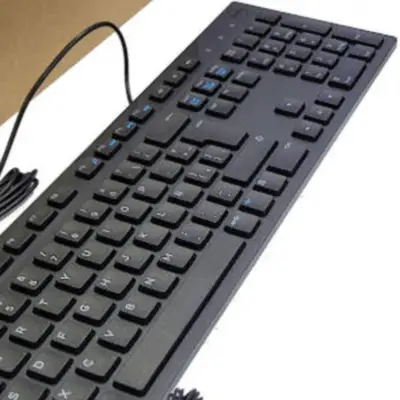 Detalles accesorios de Teclado + Mouse Usb Dell KM300C LTN Espanol Negro