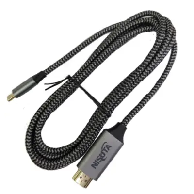 Detalles accesorios de Adaptador Conversor Usb C Macho / Hdmi Macho 1,8 M Nisuta 4k 60Hz