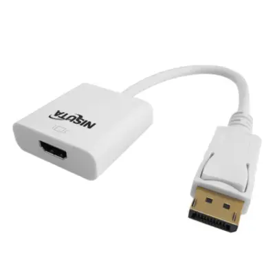 Adaptador Conversor Displayport Macho / Hdmi Hembra Nisuta Nsdphd4K 4K 60Hz
