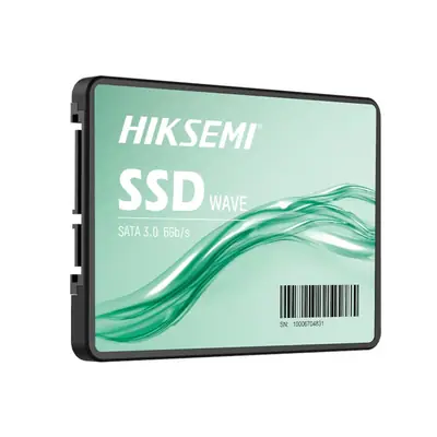 Vista lateral de Disco Ssd Estado Solido 256Gb 2,5 Hiksemi Wave