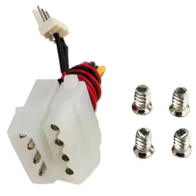 Detalles accesorios de Fan 80Mm Luz Led Verde 3Pin+Adpt 2000Rpm Ruleman Titan