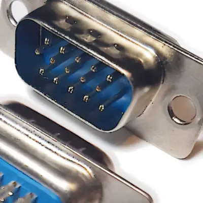 Detalles accesorios de Ficha Db15 Vga Macho Para Soldar