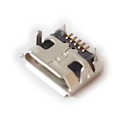 Conector Ficha Micro Usb Hembra 5 Pin Nj-05