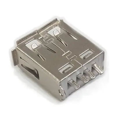 Conector Ficha Usb 2.0 A Hembra A Chasis Frontal