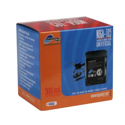 Detalles accesorios de Fuente Multiple Universal Multivoltaje 500Ma Noga 105 Con Ficha Multiples