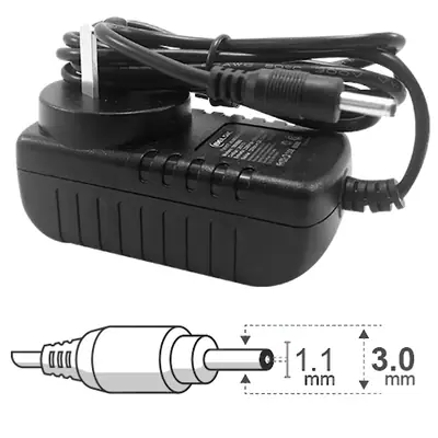 Detalles accesorios de Fuente Switching 12V 2A Con Ficha 3,0 X 1,1 Mm