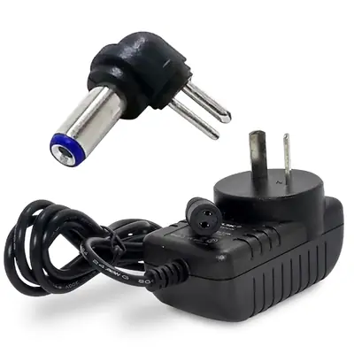 Detalles accesorios de Fuente Switching 12V 1A Con Ficha Intercambiable