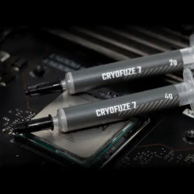 Detalles accesorios de Grasa Disipadora Termica Jeringa 4g Cooler Master Cryofuze 7 MGZ-NDSG-704G-R1