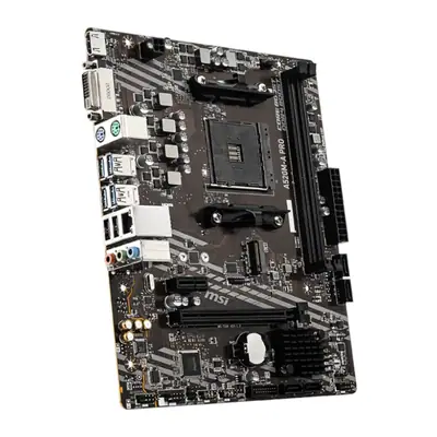 Detalles accesorios de Motherboard MSI A520M-A PRO AM4 DDR4