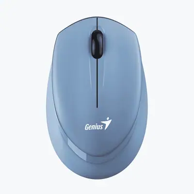 Vista lateral de Mouse Inalambrico Genius Nx-7009 Blueeye Azul-Gris