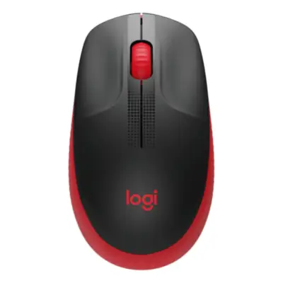 Detalles accesorios de Mouse Inalambrico Logitech M190 Rojo