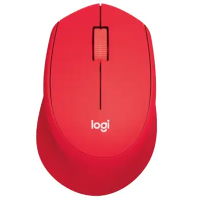 Mouse Inalambrico Logitech M280 Rojo