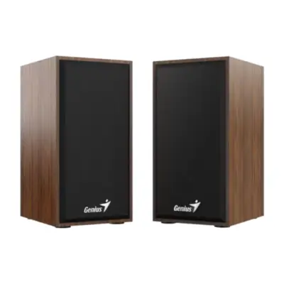 Detalles accesorios de Parlantes Usb Genius Sp-Hf180 Madera 6W