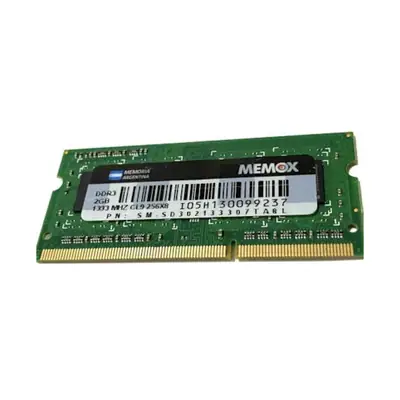 Vista lateral de Memoria Sodimm Ddr3 1Gb 800Mhz Memox