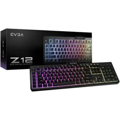 Teclado Gamer EVGA Z12 RGB En Espanol Retroiluminado