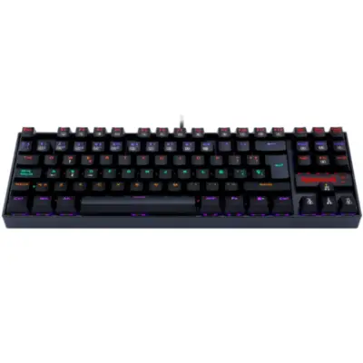 Detalles accesorios de Teclado Gamer Redragon Kumara K552 Rainbow Negro