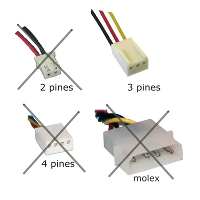 Detalles accesorios de Fan 80Mm 3Pin 10Mm Espesor 3200Rpm Buje Arwen