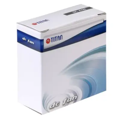 Vista lateral de Fan 50Mm 3Pin 10Mm Espesor 4500Rpm Ruleman Titan
