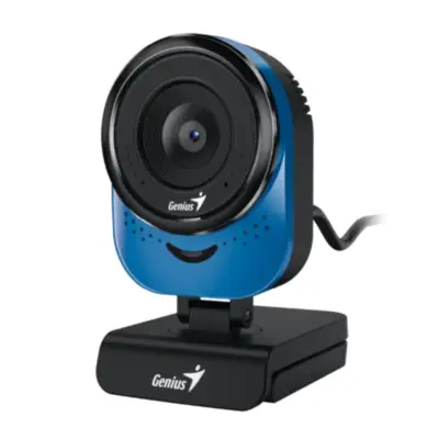 Vista lateral de Webcam Hd 720P Genius Con Mic Facecam 1000X Q