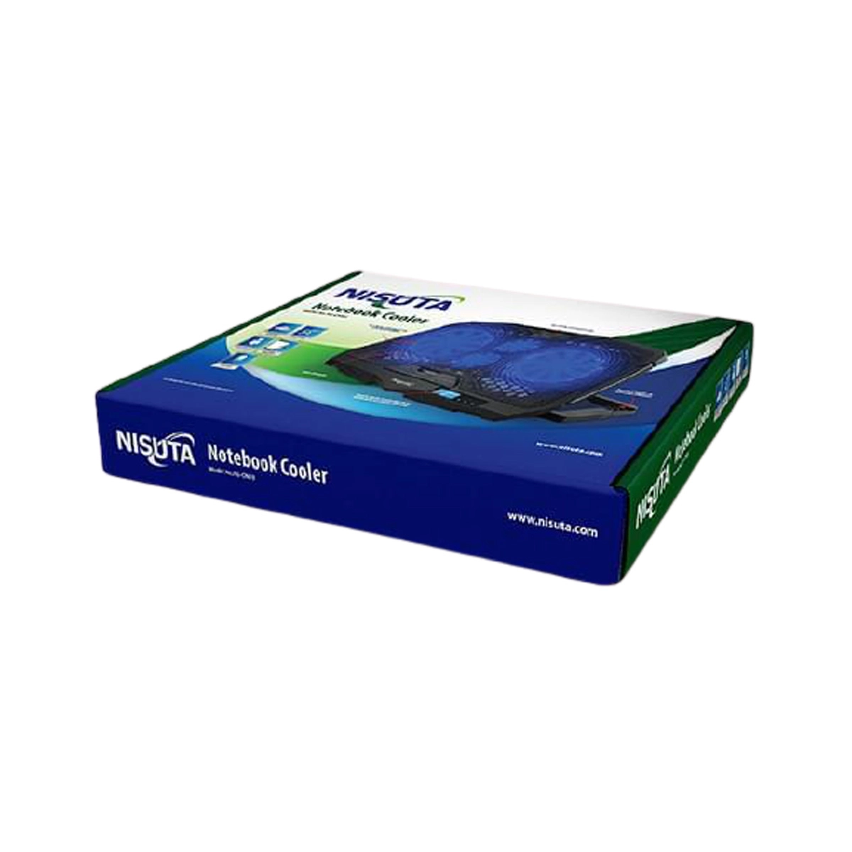 Detalles accesorios de Base Para Notebook Nisuta Nscn93 Reclinable 4 Ventiladores C/ Regulador Velocidad