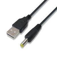 Cable Usb A Macho / Plug Dc 4,0 X 1,7Mm Largo 1 M