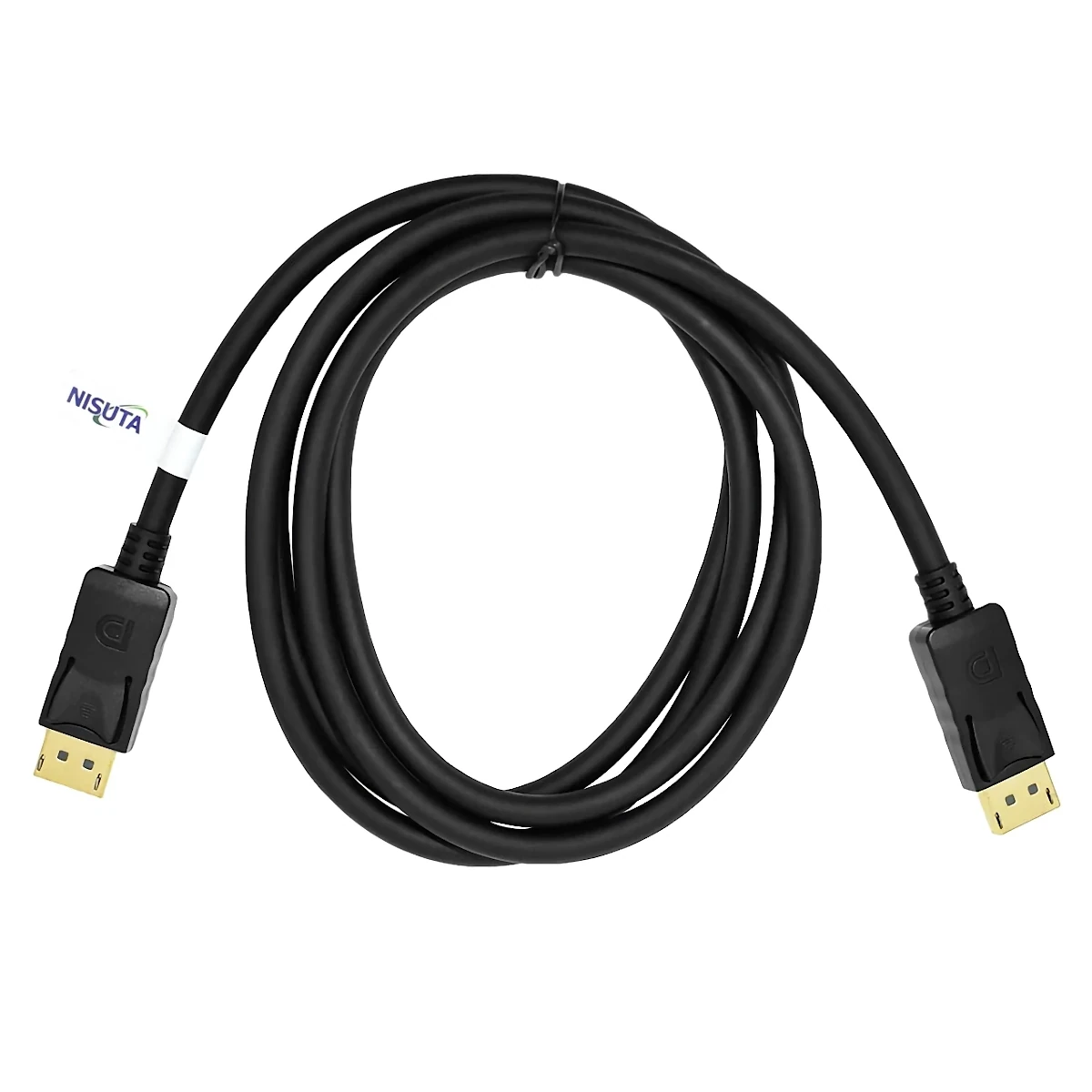 Miniatura 1 de Cables Displayport-Displayport marca Nisuta modelo NSCADP Negro